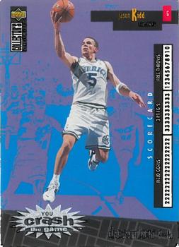 1996-97 Collector's Choice French - You Crash the Game Scoring #C6 Jason Kidd  Front