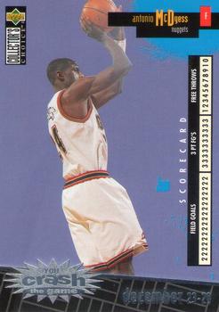 1996-97 Collector's Choice French - You Crash the Game Scoring #C7 Antonio McDyess  Front