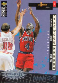 1996-97 Collector's Choice French - You Crash the Game Scoring #C8 Joe Dumars  Front