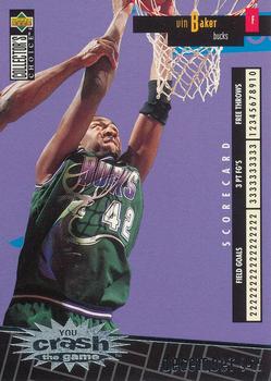 1996-97 Collector's Choice French - You Crash the Game Scoring #C15 Vin Baker  Front