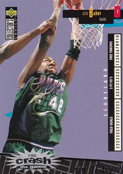 1996-97 Collector's Choice French - You Crash the Game Scoring #C15 Vin Baker  Front