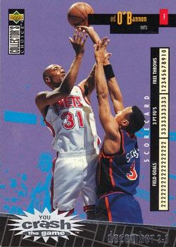 1996-97 Collector's Choice French - You Crash the Game Scoring #C17 Ed O'Bannon  Front