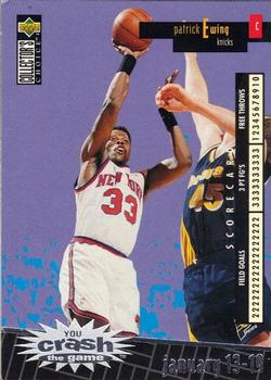 1996-97 Collector's Choice French - You Crash the Game Scoring #C18 Patrick Ewing  Front