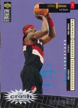 1996-97 Collector's Choice French - You Crash the Game Scoring #C22 Clifford Robinson  Front