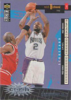 1996-97 Collector's Choice French - You Crash the Game Scoring #C23 Mitch Richmond  Front