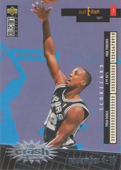 1996-97 Collector's Choice French - You Crash the Game Scoring #C24 Sean Elliott  Front