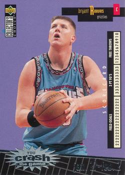 1996-97 Collector's Choice French - You Crash the Game Scoring #C28 Bryant Reeves  Front