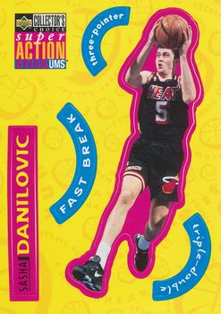 1996-97 Collector's Choice French - Super Action Stick 'Ums #S14 Sasha Danilovic  Front
