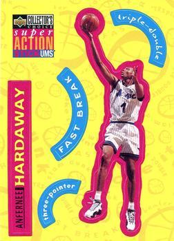 1996-97 Collector's Choice French - Super Action Stick 'Ums #S19 Anfernee Hardaway  Front