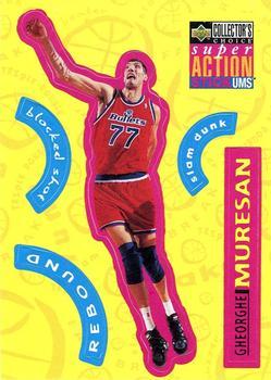 1996-97 Collector's Choice German - Super Action Stick 'Ums #S29 Gheorghe Muresan  Front