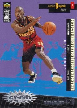 1996-97 Collector's Choice Spanish - You Crash the Game Scoring #C1 Mookie Blaylock  Front