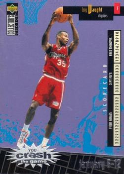 1996-97 Collector's Choice Spanish - You Crash the Game Scoring #C12 Loy Vaught  Front