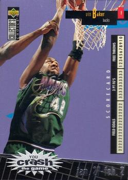 1996-97 Collector's Choice Spanish - You Crash the Game Scoring #C15 Vin Baker  Front