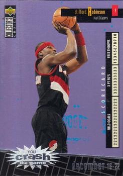 1996-97 Collector's Choice Spanish - You Crash the Game Scoring #C22 Clifford Robinson  Front