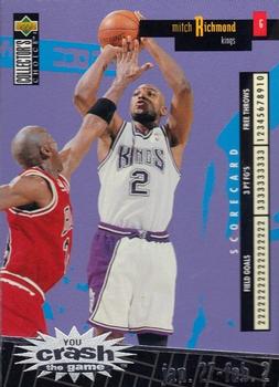 1996-97 Collector's Choice Spanish - You Crash the Game Scoring #C23 Mitch Richmond  Front