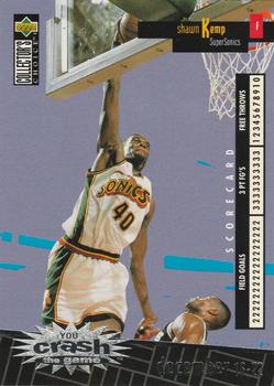 1996-97 Collector's Choice Spanish - You Crash the Game Scoring #C25 Shawn Kemp  Front