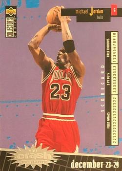 1996-97 Collector's Choice Spanish - You Crash the Game Scoring #C30 Michael Jordan  Front