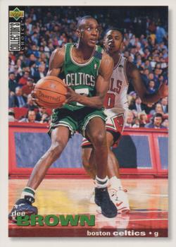1995-96 Collector's Choice French I #7 Dee Brown Front