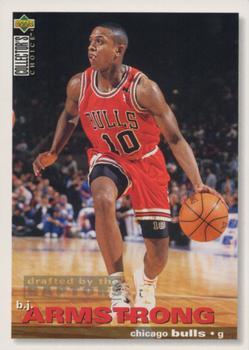 1995-96 Collector's Choice French I #19 B.J. Armstrong Front