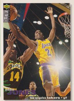 1995-96 Collector's Choice French I #77 Eddie Jones Front