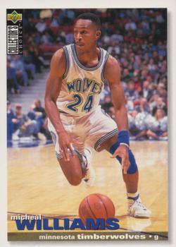 1995-96 Collector's Choice French I #91 Micheal Williams Front