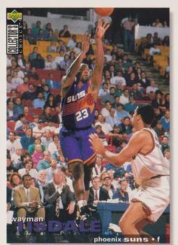 1995-96 Collector's Choice French I #124 Wayman Tisdale Front