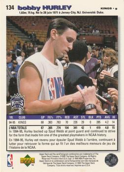 1995-96 Collector's Choice French I #134 Bobby Hurley Back