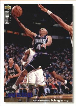 1995-96 Collector's Choice French I #135 Spud Webb Front