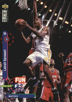 1995-96 Collector's Choice French I #174 Latrell Sprewell Front