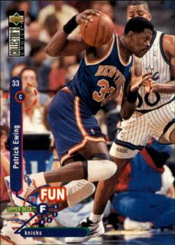 1995-96 Collector's Choice French I #183 Patrick Ewing Front