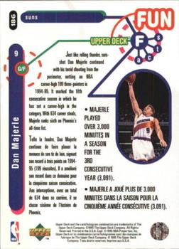 1995-96 Collector's Choice French I #186 Dan Majerle Back