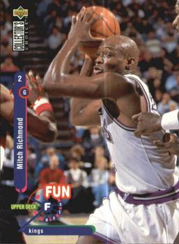 1995-96 Collector's Choice French I #188 Mitch Richmond Front