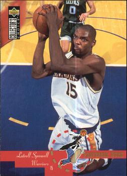 1995-96 Collector's Choice French I #206 Latrell Sprewell Front