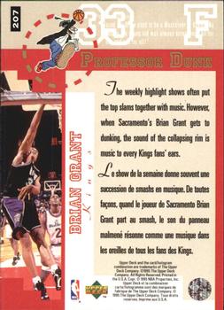 1995-96 Collector's Choice French I #207 Brian Grant Back