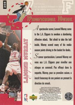 1995-96 Collector's Choice French I #208 Lamond Murray Back