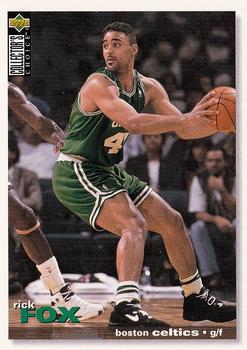 1995-96 Collector's Choice French II #6 Rick Fox Front