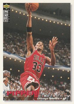1995-96 Collector's Choice French II #13 Scottie Pippen Front