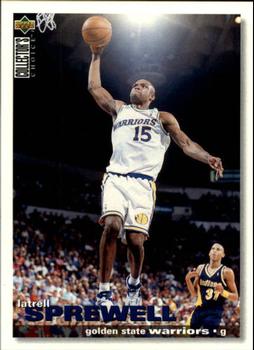 1995-96 Collector's Choice French II #34 Latrell Sprewell Front
