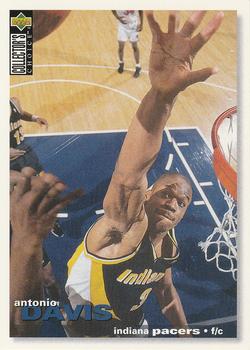 1995-96 Collector's Choice French II #42 Antonio Davis Front
