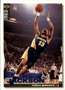 1995-96 Collector's Choice French II #44 Mark Jackson Front