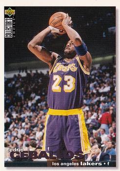 1995-96 Collector's Choice French II #53 Cedric Ceballos Front