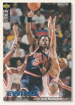 1995-96 Collector's Choice French II #64 Patrick Ewing Front