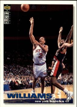 1995-96 Collector's Choice French II #65 Monty Williams Front
