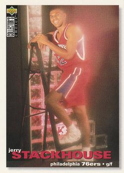1995-96 Collector's Choice French II #72 Jerry Stackhouse Front