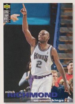 1995-96 Collector's Choice French II #87 Mitch Richmond Front