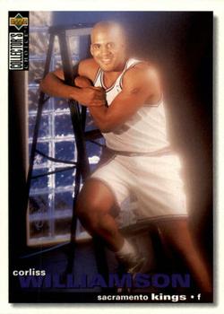 1995-96 Collector's Choice French II #90 Corliss Williamson Front