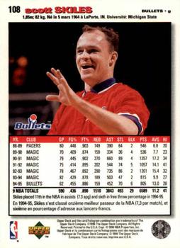 1995-96 Collector's Choice French II #108 Scott Skiles Back