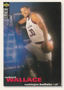 1995-96 Collector's Choice French II #109 Rasheed Wallace Front