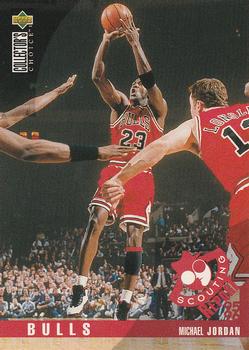 1995-96 Collector's Choice French II #114 Michael Jordan Front