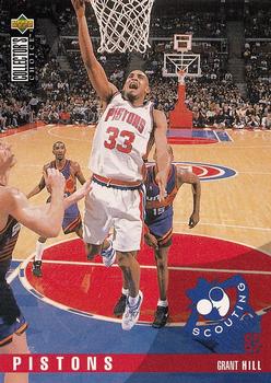 1995-96 Collector's Choice French II #118 Grant Hill Front